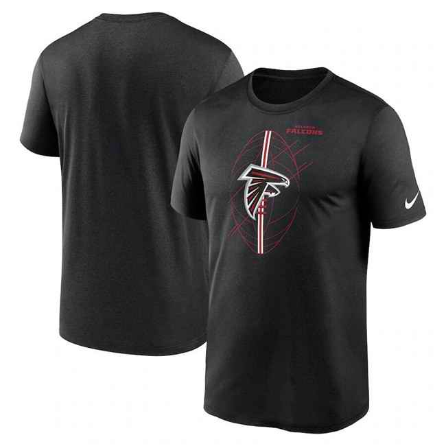 Men's Atlanta Falcons Black Legend Icon Performance T-Shirt